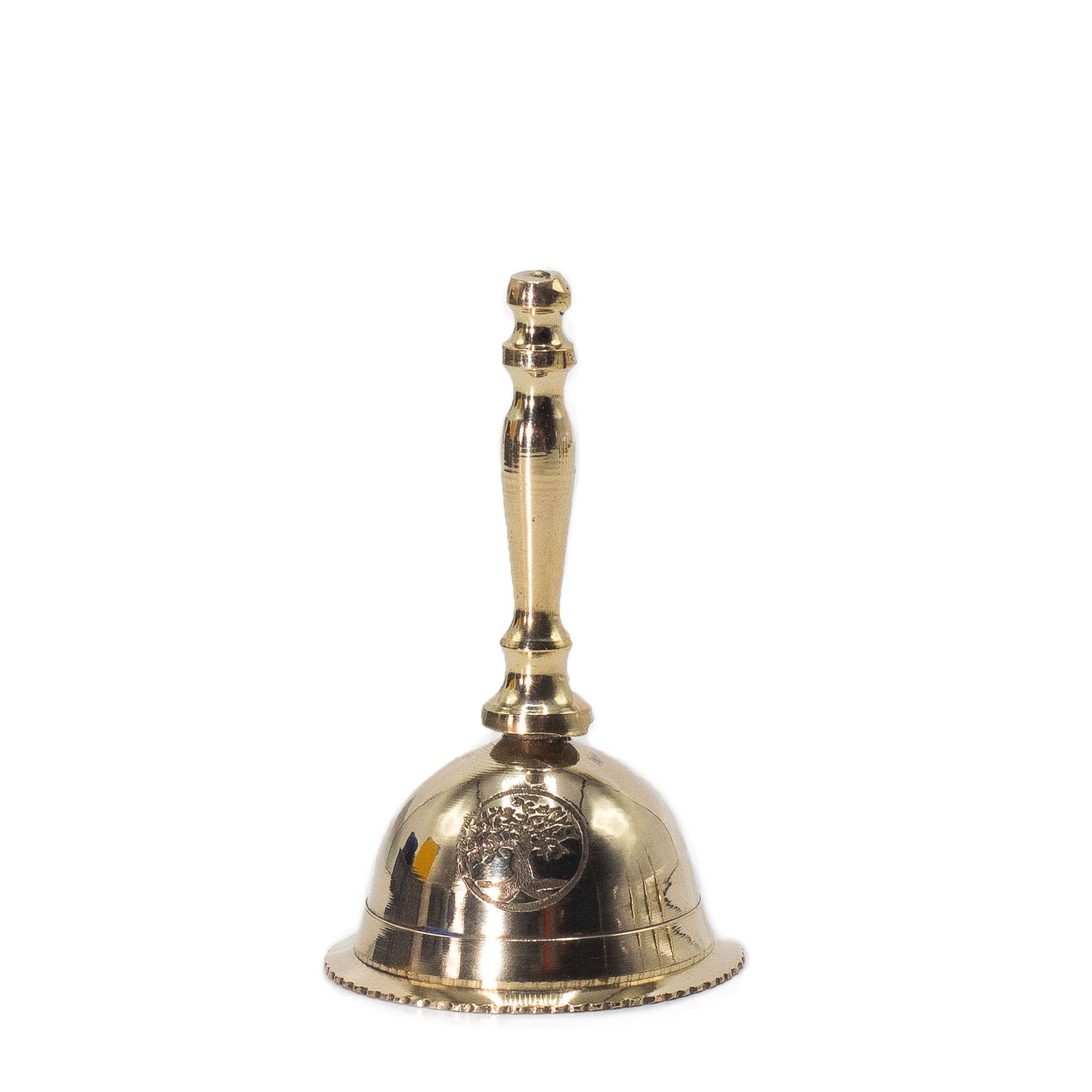 Pequeña campana de latón para altar - Árbol de la Vida
